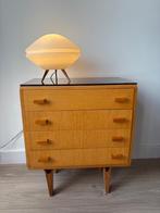 Mid-century modern vintage kastje – jaren 60/70 design, Ophalen, Gebruikt, Minder dan 150 cm, Minder dan 100 cm