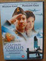 captain corellis mandolin ( nicolas cage en penelope cruz ), Alle leeftijden, Ophalen of Verzenden, Zo goed als nieuw