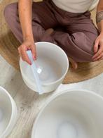 Kristallen klankschalen (3) C-E-G | draagbaar in 1 tas, Ophalen of Verzenden, (Natuur)geluiden, Boxset