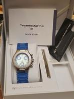Technomarine diamanten horloge met parelmoer, Ophalen of Verzenden, Zo goed als nieuw, Overige merken