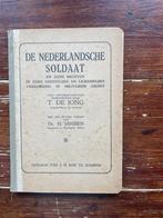 T. de Jong De Nederlandsche soldaat en zijne rechten 1919, Antiek en Kunst, Antiek | Boeken en Bijbels, Ophalen of Verzenden, T. de Jong