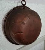 zeldzaam antieke rood koper bakvorm puddingvorm vertind, Verzenden, Koper