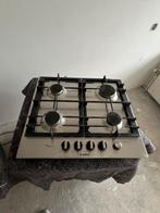 Bosch 4-pits gasfornuis - weinig gebruikt!, Ophalen, 4 kookzones, Zo goed als nieuw, Inbouw