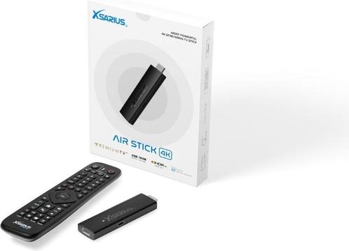 Xsarius AIR TV Stick 4K UHD | Google Assistant - Wifi 6 - Bl, Audio, Tv en Foto, Mediaspelers, Nieuw, Zonder harde schijf, Ophalen of Verzenden