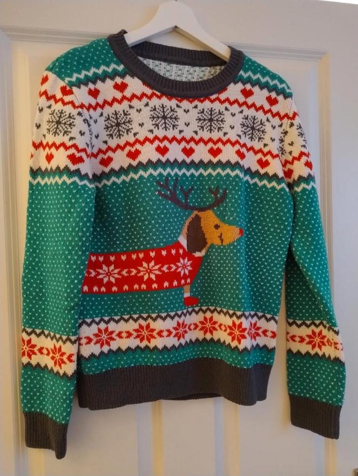 Kersttrui, Kleding | Dames, Truien en Vesten, Zo goed als nieuw, Maat 34 (XS) of kleiner, Ophalen of Verzenden