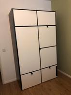 Ikea kast zwart en wit, Ophalen, Gebruikt, Overige materialen, 100 tot 150 cm