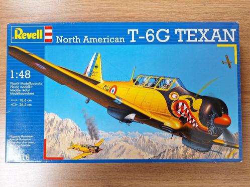 1:48 1/48 Revell North American T-6G Texan, Hobby en Vrije tijd, Modelbouw | Vliegtuigen en Helikopters, Zo goed als nieuw, Vliegtuig