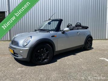 Mini Cabrio 1.6 Cooper Zeer Mooi Leer Airco Cruise Pdc beschikbaar voor biedingen