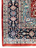 Handgeknoopt Perzisch wol Kerman Laver tapijt 203x237cm, 200 cm of meer, 200 cm of meer, Perzisch vintage oosters hype, Rechthoekig