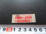 sticker de betere gazonmaaiers toro atco gravely, Ophalen, Zo goed als nieuw
