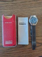 Horloge Swatch Irony, Sieraden, Tassen en Uiterlijk, Ophalen, Leer, Staal, Polshorloge