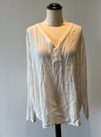 Nieuw wit Kaffe blouse L XL 40 42 V hals lange mouw top shir, Kaffe, Wit, Maat 42/44 (L), Nieuw