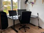 Nieuw hoekbureau, in hoogte verstelbaar, Huis en Inrichting, Bureaus, Ophalen of Verzenden, In hoogte verstelbaar, Nieuw, Bureau