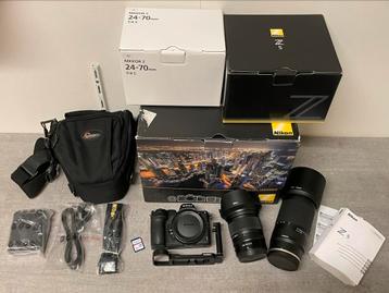Nikon Z5 (3000 shots) + 24-70 + 70-300 + Accessories beschikbaar voor biedingen