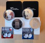 Zilveren dukaten 2012 Friesland Groningen proof TOP, Ophalen of Verzenden, Koningin Beatrix, Overige waardes