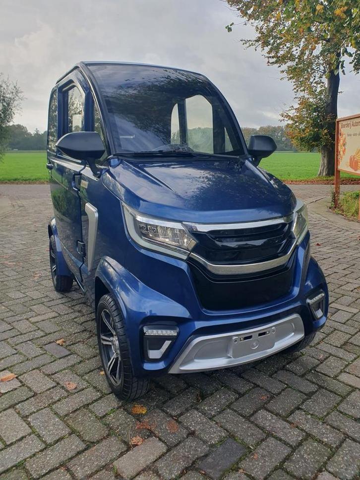 Luxe overdekte scootmobiel met litium accu met garantie, Diversen, Brommobielen en Scootmobielen, Zo goed als nieuw, 46 km of meer