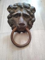 deurklopper leeuw 19e eeuw gietijzer, Antiek en Kunst, Ophalen of Verzenden
