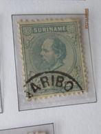 Nico Suriname 10 gestempeld 1873, Postzegels en Munten, Postzegels | Suriname, Ophalen of Verzenden, Gestempeld