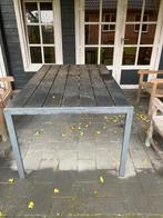 Tuintafel, Tuin en Terras, Tuintafels, Ophalen, Gebruikt, Rechthoekig, Aluminium