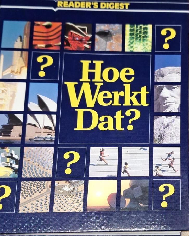 Hoe werkt dat van Readers Digest, Boeken, Wetenschap, Zo goed als nieuw, Ophalen of Verzenden