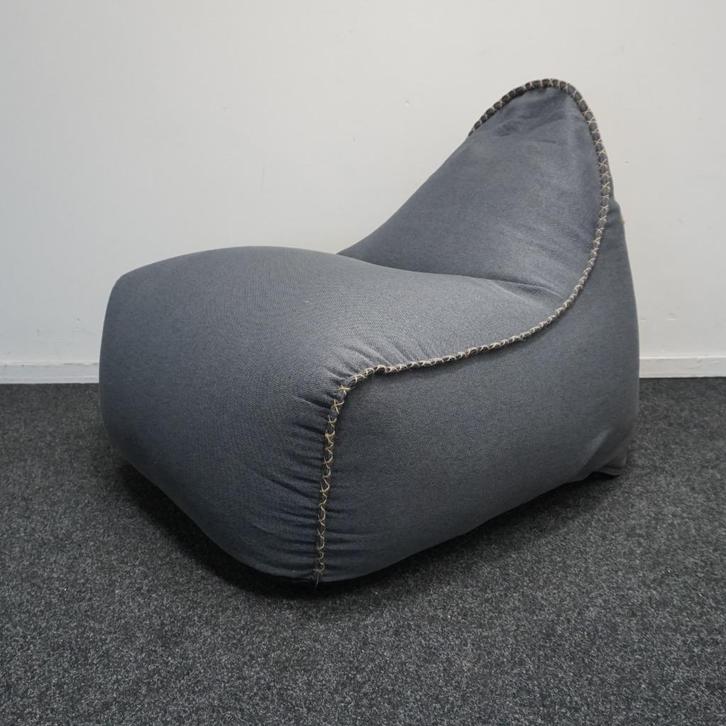 Sack-It Cobana Lounge Chair | Zitzak stoel | Binnen/Buiten, Huis en Inrichting, Zitzakken, Gebruikt, Zitzakstoel, Grijs, Ophalen of Verzenden
