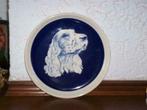 1 setter wandbord met beeldje alleen in 1 koop, Ophalen of Verzenden, Gebruikt, Hond of Kat, Beeldje of Figuurtje