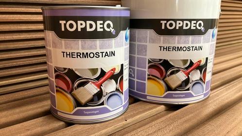 Thermostain beits voor thermo hout, Doe-het-zelf en Verbouw, Verf, Beits en Lak, Zo goed als nieuw, Verf, Minder dan 5 liter, Ophalen
