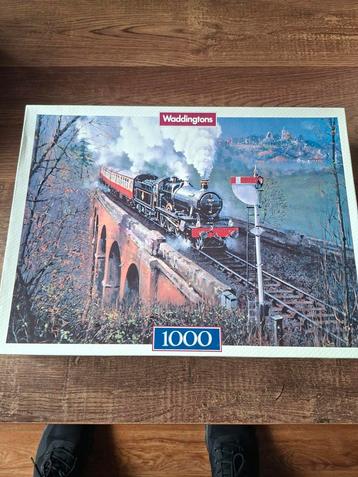 Waddington's Puzzel - Trein - 1000 stukjes beschikbaar voor biedingen
