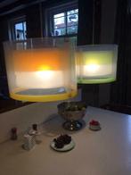 slamp italiaanse lampen set, Huis en Inrichting, Lampen | Hanglampen, Kunststof, Vintage design, Verzenden, Zo goed als nieuw