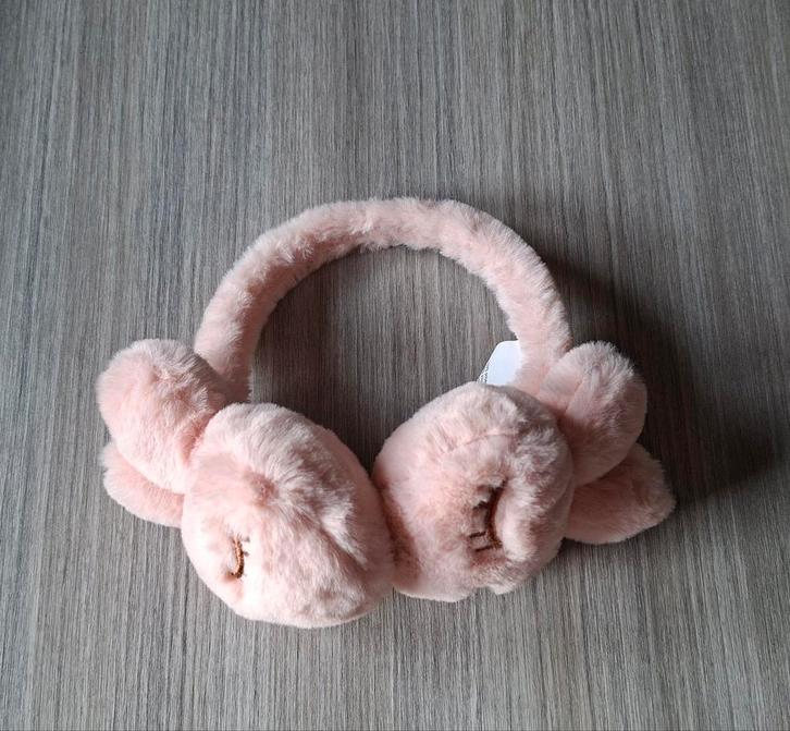 Oorwarmers Kind - Konijn, Kinderen en Baby's, Kinderkleding | Mutsen, Sjaals en Handschoenen, Zo goed als nieuw, Meisje, Ophalen of Verzenden