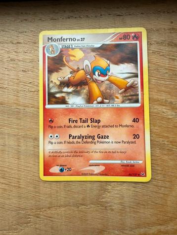 Monferno Lv.27 #56/127 beschikbaar voor biedingen