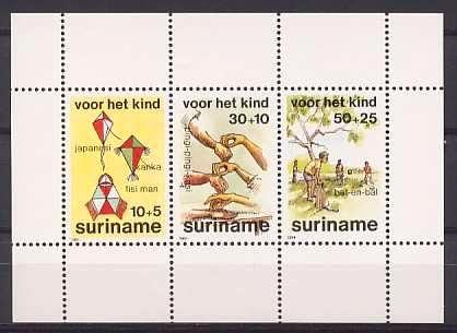 Suriname 432 postfris Kinderpostzegels 1984, Postzegels en Munten, Postzegels | Suriname, Postfris, Verzenden