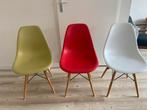 Eames-stijl stoelen - set van 3, Kunststof, Gebruikt, Overige kleuren, Drie