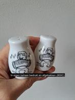 Accordeonspeler peper en zoutstel, porselein D4xH6cm, Huis en Inrichting, Ophalen of Verzenden, Nieuw