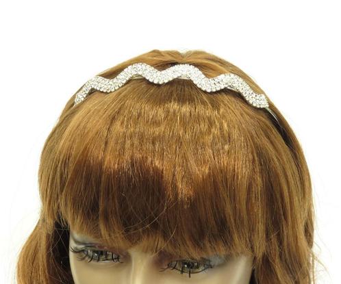 Prachtige zilveren gekleurde strass bruid diadeem., Sieraden, Tassen en Uiterlijk, Overige Accessoires, Nieuw, Ophalen of Verzenden