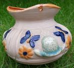 Grote vintage keramieken hangpot, Tuin en Terras, Bloempotten, Ophalen
