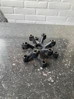 Vintage Spider Kandelaar - MCM Atomic Japan, Gebruikt, Zwart, Ophalen of Verzenden, Metaal