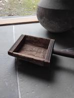 Trog oud hout, Huis en Inrichting, Woonaccessoires | Schalen en Manden, Ophalen, Gebruikt, Overige vormen, Hout