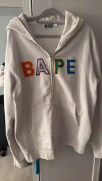 BAPE a bathing ape sweater, Kleding | Heren, Truien en Vesten, Ophalen of Verzenden, Gedragen, Maat 56/58 (XL), Wit