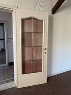 Deur met glasraam, Ophalen, Minder dan 80 cm, Glasplaat, 160 cm of meer