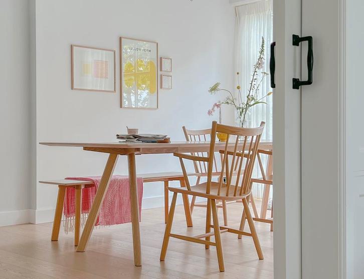 Nieuw in doos Hay design cph30 eiken tafelblad blad 250x90, Huis en Inrichting, Tafels | Eettafels, Nieuw, 50 tot 100 cm, 200 cm of meer