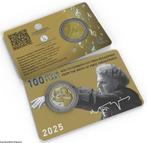 Griekenland 2 Euro 2025 Mikis Theodorakis BU in coincard, Ophalen of Verzenden, Griekenland, 2 euro, Setje