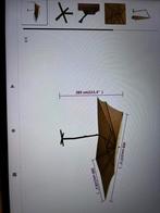 Nieuw zweefparasol 400cm/300cm, Ophalen of Verzenden, Nieuw, Zweefparasol