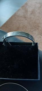 Oude zilveren armband bewerkt, Sieraden, Tassen en Uiterlijk, Antieke sieraden, Verzenden, Zilver, Armband