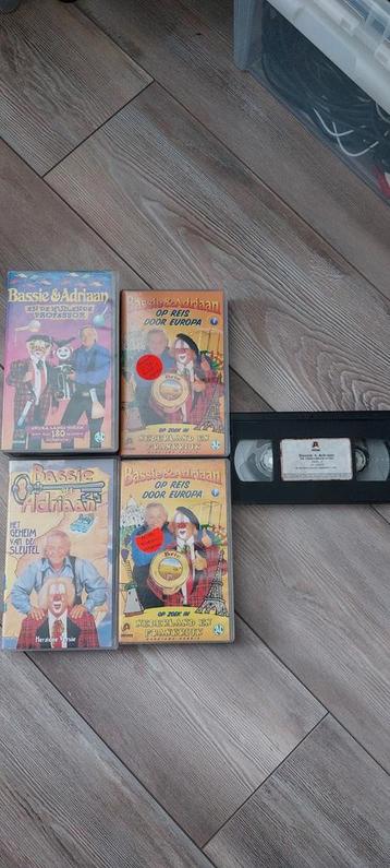 Bassie & Adriaan VHS Videobanden