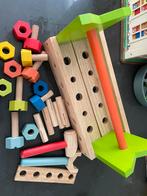 Houten Gereedschapskist Speelgoed, Ophalen of Verzenden, Gebruikt, Bouwen