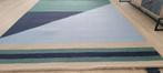 Vloerkleed carpets Ted Baker 170x240 Blocked Blue nieuw!, Stijlvol klasse comfortabel kwaliteit, 150 tot 200 cm, Ophalen of Verzenden