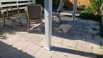 Tuintegels 40x40x4 cm roze/rood 70m² +, Tuin en Terras, Ophalen, Gebruikt, 10 m² of meer, Beton