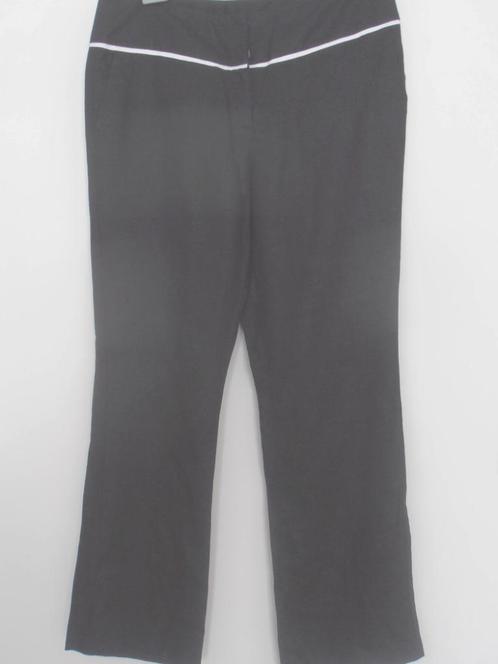 NIEUWE Promiss prachtige zwarte linnen zomer broek - 42, Kleding | Dames, Broeken en Pantalons, Zo goed als nieuw, Maat 42/44 (L)