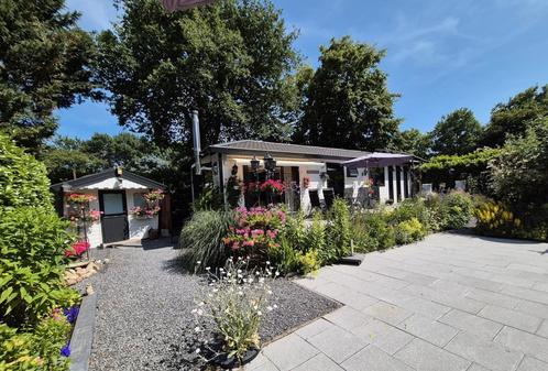Chalet stacaravan in Hoeven op caravan park De Haspel, Caravans en Kamperen, Stacaravans, tot en met 4, Ophalen